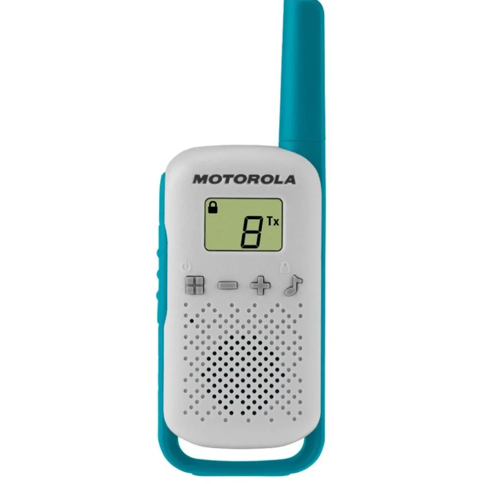 Motorola Talkabout T42 Triple Pack Walkie Talkies Voor Kinderen Families 16 Kanalen Bereik 4 km