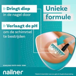Nailner Active Cover Kalknagelbehandeling en Nagellak