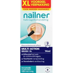 Nailner 2-in-1 Kalknagelkwastje
