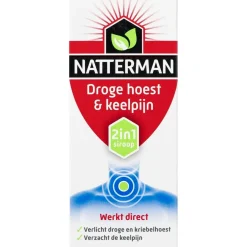 Natterman Droge Hoest & Keelpijn 2-in-1 Siroop