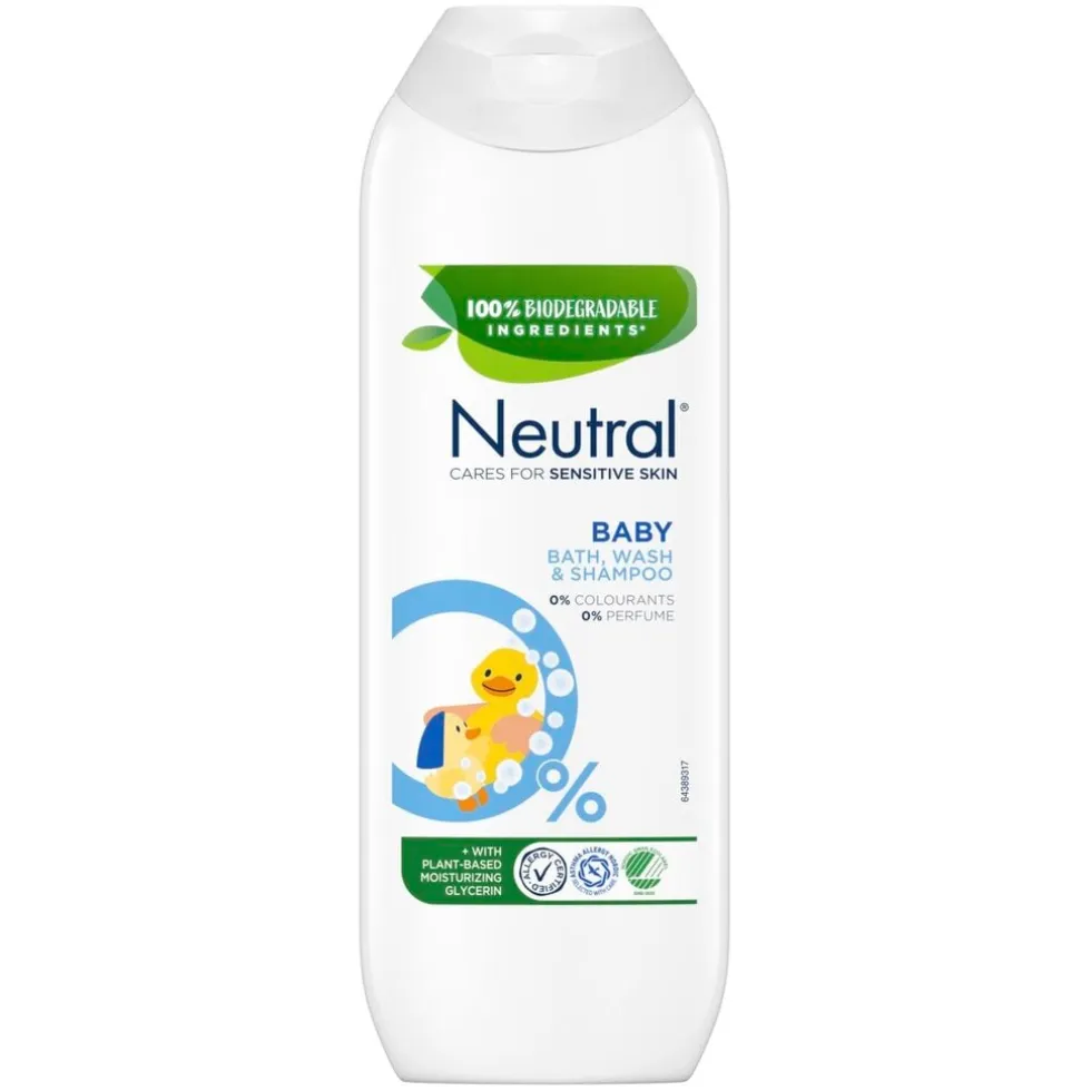 Neutral 0% Baby Bath, Wash & Shampoo