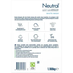 Neutral Parfumvrij Wit Waspoeder