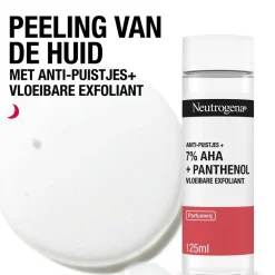 Neutrogena Anti-Puistjes+ 7% AHA + Panthenol Vloeibare Exfoliant