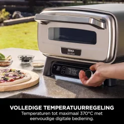 Ninja Artisan Elektrische Pizzaoven en Airfryer