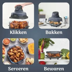 Ninja CRISPi 4-in-1 Glazen Airfryer FN101EUGY