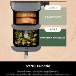Ninja Double Stack Dubbele Airfryer XXL SL400EU