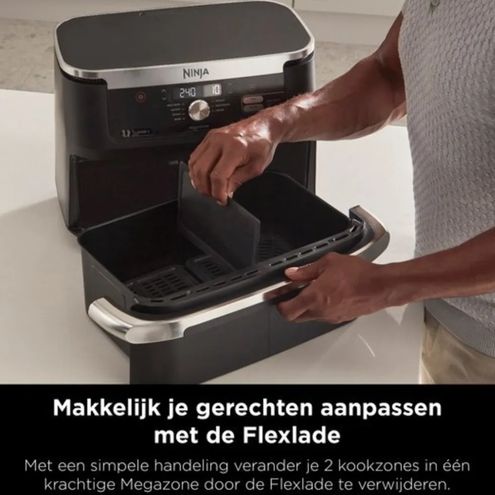 Ninja Mega Dubbele Airfryer XXL AF500EU
