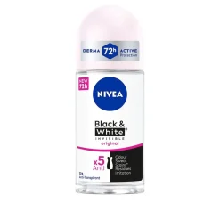 NIVEA Black & White Invisible Original Antitranspirant Roller