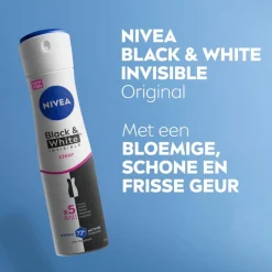 NIVEA Black & White Invisible Original Antitranspirant Spray