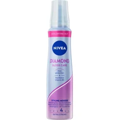 NIVEA Diamond Gloss Care Hold 4 Mousse