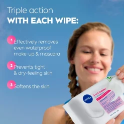 NIVEA 3-In-1 Reinigingsdoekjes