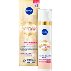 NIVEA Luminous630 Anti-spot SPF30 01 Light 3-in-1 CC Crème