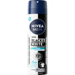 NIVEA Men Black & White Invisible Fresh Antitranspirant Spray