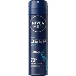 NIVEA Men Deep Black Carbon Beat Antitranspirant Spray