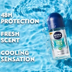 NIVEA Men Fresh Kick Antitranspirant Roller