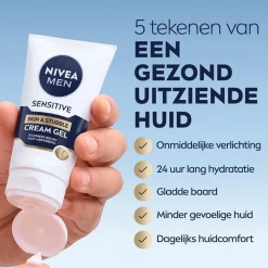 NIVEA Men Sensitive Huid & Stoppelbaard Gezichtsgel