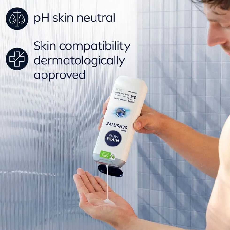 NIVEA Men Sensitive 3-in-1 Douchegel