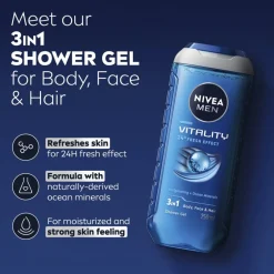 NIVEA Men Vitality 3-in-1 Douchegel