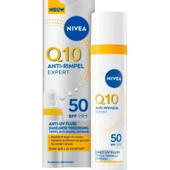 NIVEA Q10 Anti-Rimpel Expert SPF50 Anti-Uv Fluïde