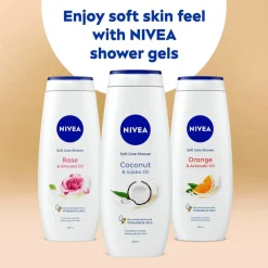 NIVEA Soft Care Coconut & Jojoba Oil Showergel