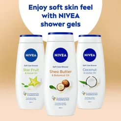 NIVEA Soft Care Shower Shea Butter & Botanical Oil Douchegel