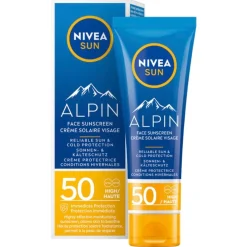 Nivea Sun Alpin SPF50 Face Zonnebrandcrème