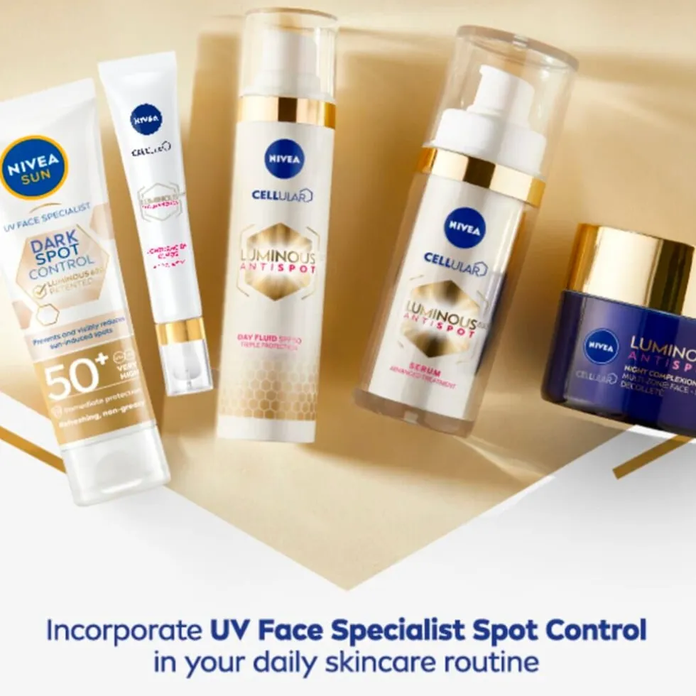 NIVEA Sun Breathable UV Specialist Luminous630 Anti-Spot SPF50+ Zonnefluïde