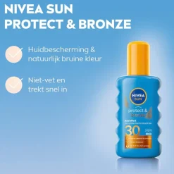 NIVEA Sun Protect & Bronze SPF30 Zonnebrandspray