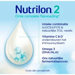 Nutrilon 2 Baby Opvolgmelk 6-10 Maanden Flesvoeding