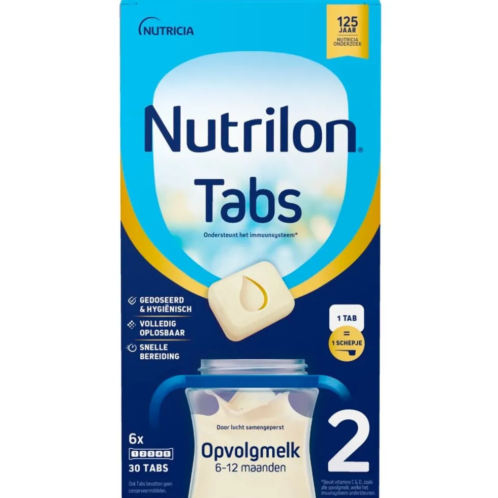Nutrilon 2 Baby Opvolgmelk 6-12M Tabs