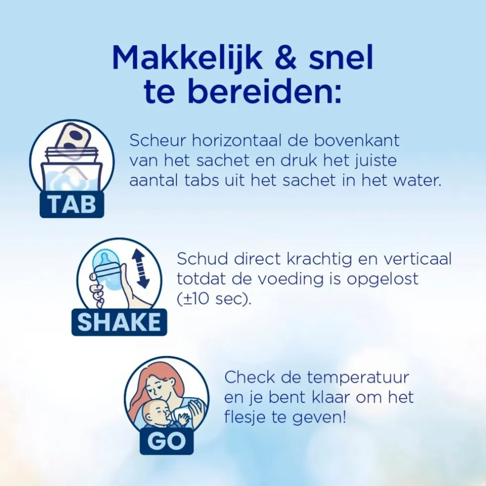 Nutrilon 2 Baby Opvolgmelk 6-12M Tabs