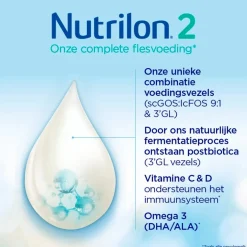 Nutrilon 2 Flesvoeding 6-12 Maanden Opvolgmelk