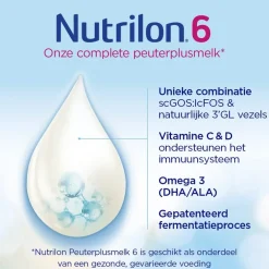 Nutrilon 6 Peuterplusmelk Flesvoeding Vanaf 3 Jaar