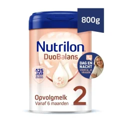 Nutrilon DuoBalans 2 Opvolgmelk Baby Flesvoeding 6-12 Maanden