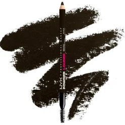 NYX Professional Makeup Powder Louder Black Brow Pencil
