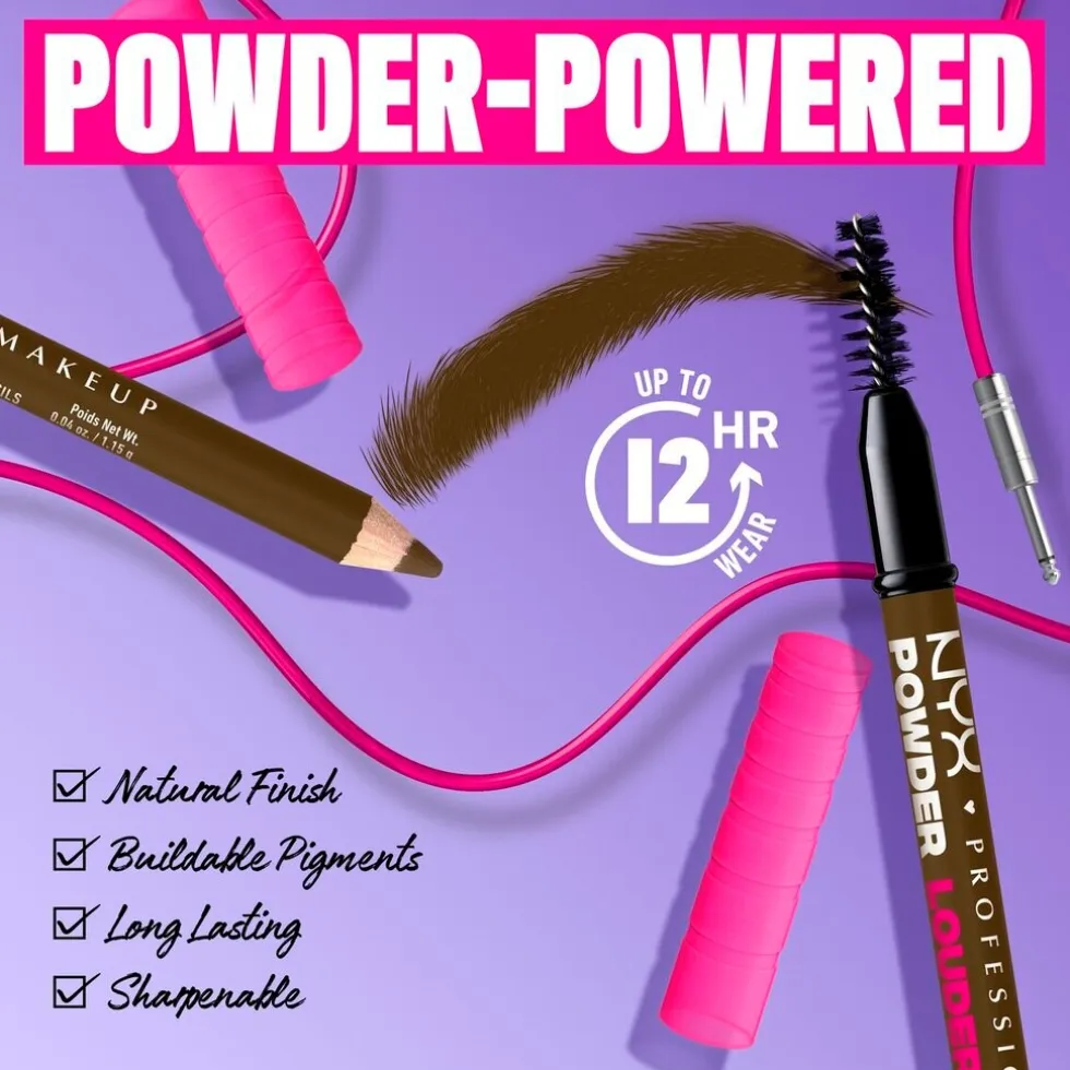 NYX Professional Makeup Powder Louder Taupe Brow Pencil