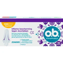 o.b. ExtraProtect Normal Tampons