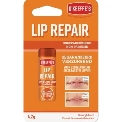 O'Keeffe's Lip Repair Ongeparfumeerde Lippenbalsem