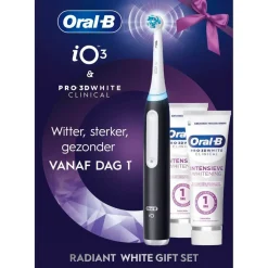 Oral-B iO Series 3 Radiant White Elektrische Tandenborstel Geschenkset