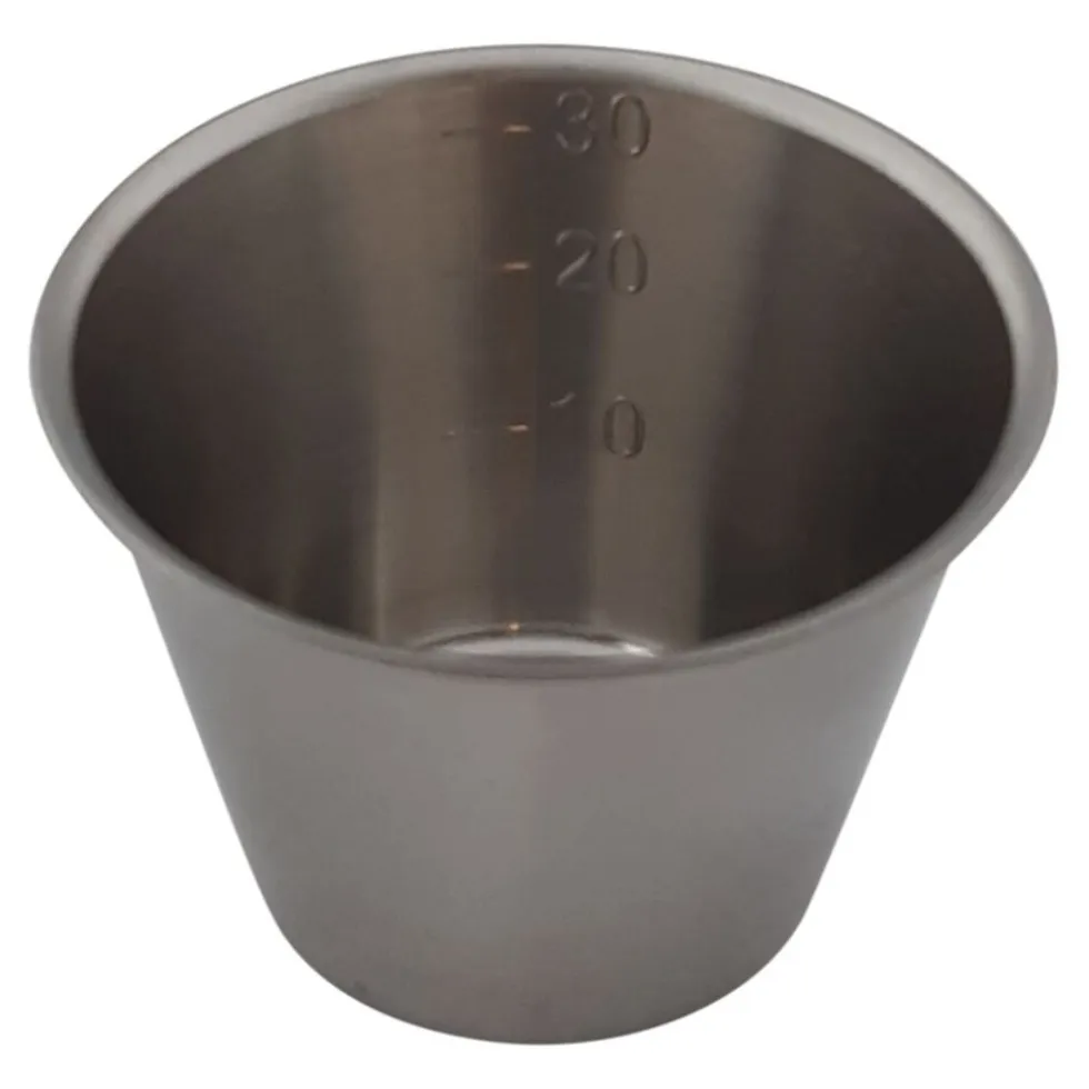 Orange Medicals Medicijn Maatbekertje RVS 30 cc