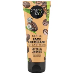 Organic Shop Coffee & Limmonik Gentle Face Exfoliant