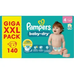 Pampers Baby-Dry Maat 4 Luiers