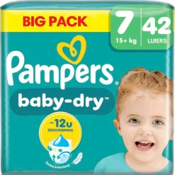 Pampers Baby-Dry Maat 7 Luiers