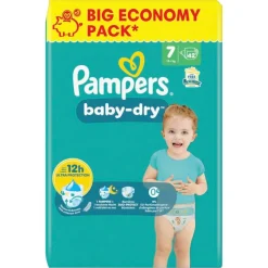 Pampers Baby-Dry Maat 7 Luiers