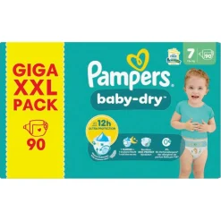 Pampers Baby-Dry Maat 7 Luiers