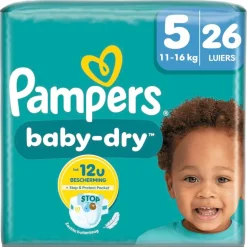 Pampers Baby-Dry Maat 5 Luiers