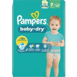 Pampers Baby-Dry Maat 7 Luiers