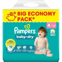 Pampers Baby-Dry Maat 4 Luiers