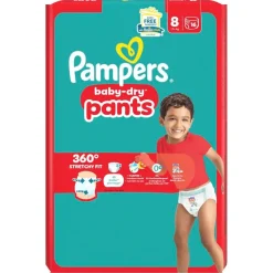 Pampers Baby-Dry Pants Maat 8 Luierbroekjes