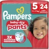 Pampers Baby-Dry Pants Maat 5 Luierbroekjes